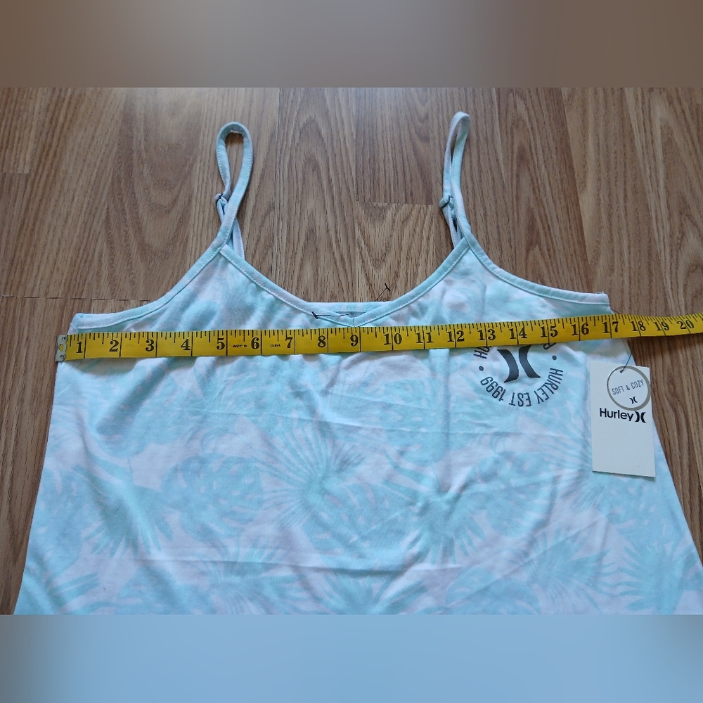 Hurley Women's Light Blue Floral Pattern Sleepwear Set - Picture 7 of 12